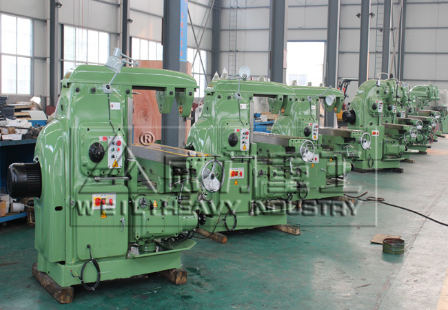 萬(wàn)能升降臺(tái)臥式銑床如何接電試車(chē)